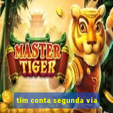 tim conta segunda via